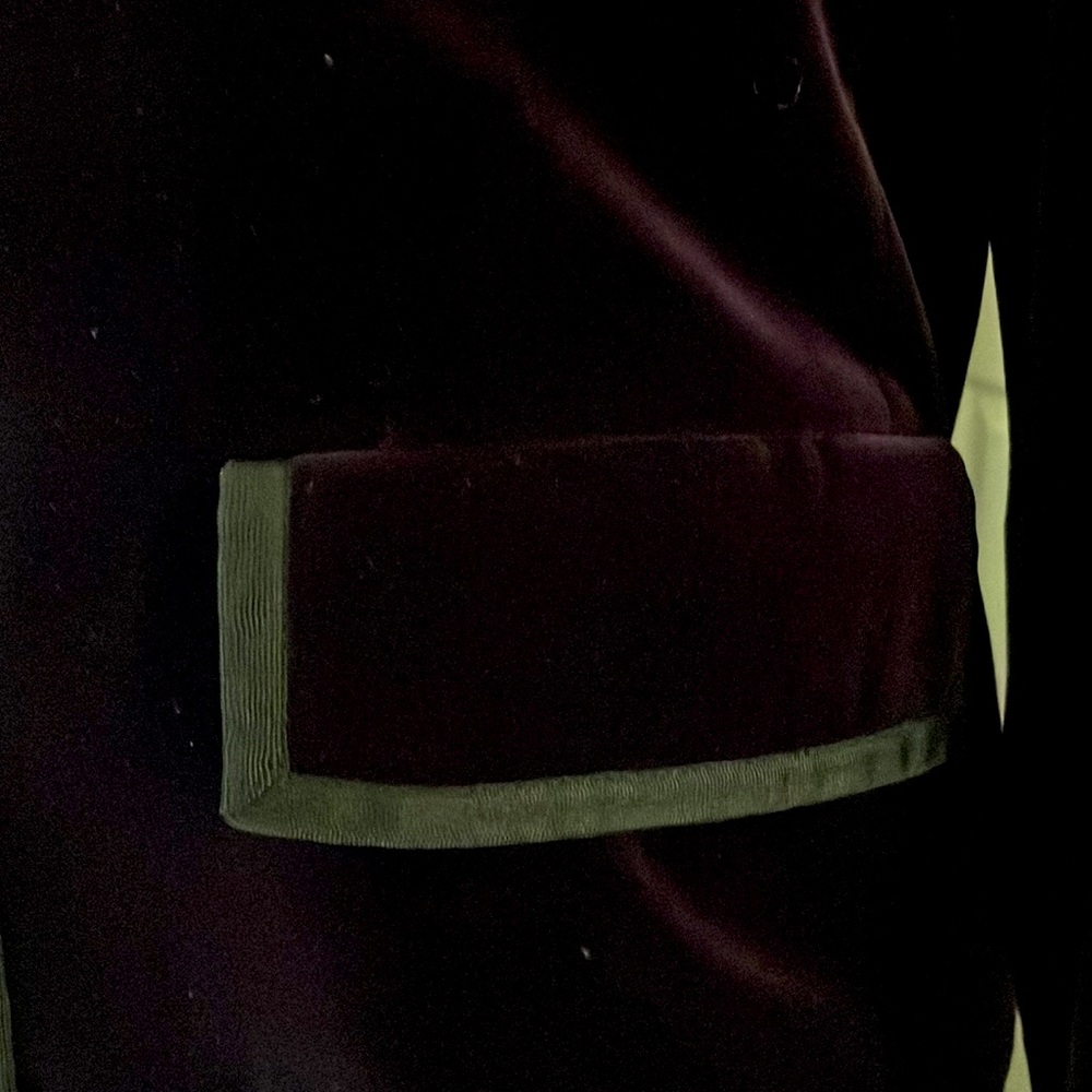 Rive Gauche Yves St Laurent vintage suit 1996 Velvet suit 36 ,4/6 hardly worn - Picture 9 of 13